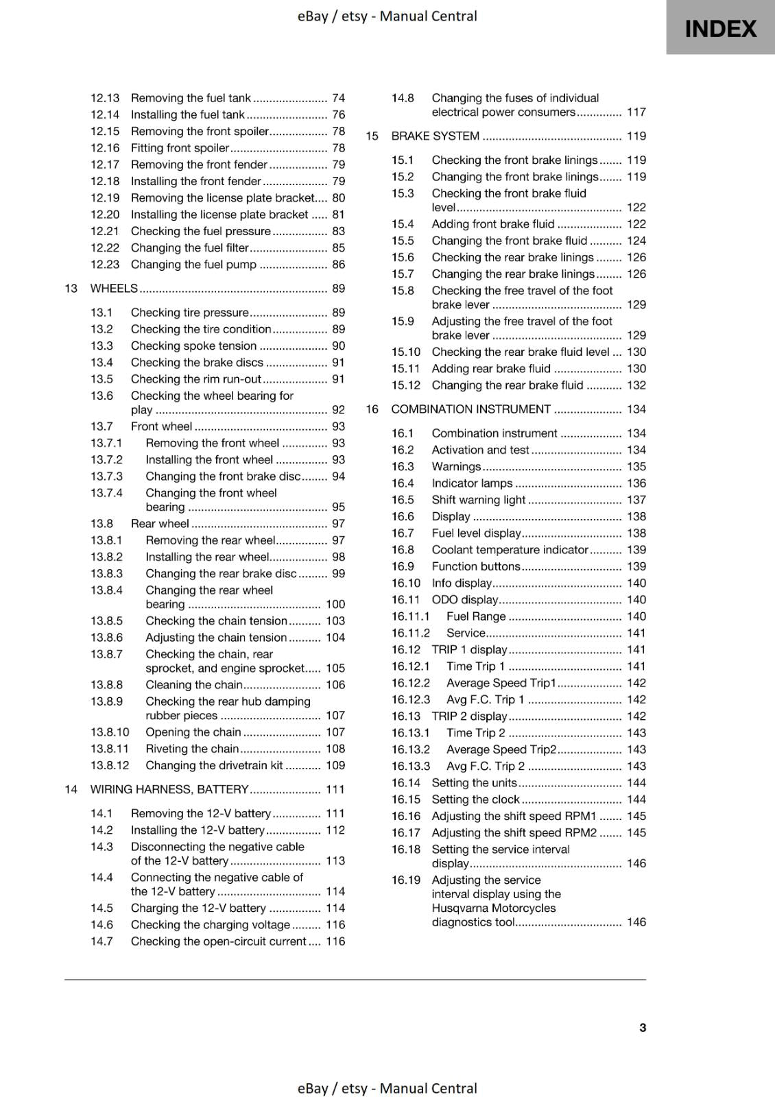HUSQVARNA 2020 - SVARTPILEN 200 - WORKSHOP SERVICE REPAIR MANUAL REPRINTED