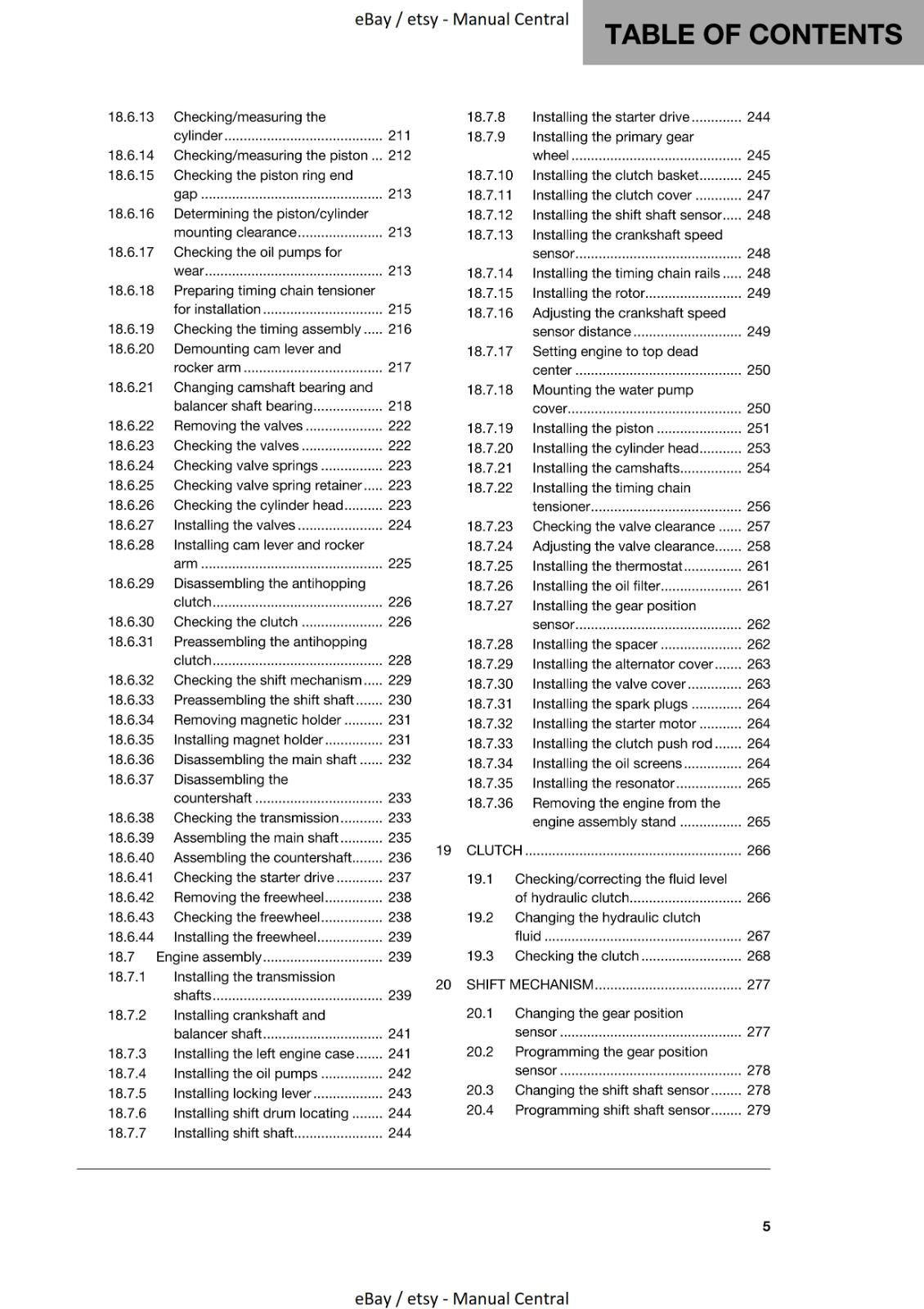 HUSQVARNA 2020 - SVARTPILEN 701 - WORKSHOP SERVICE REPAIR MANUAL REPRINTED