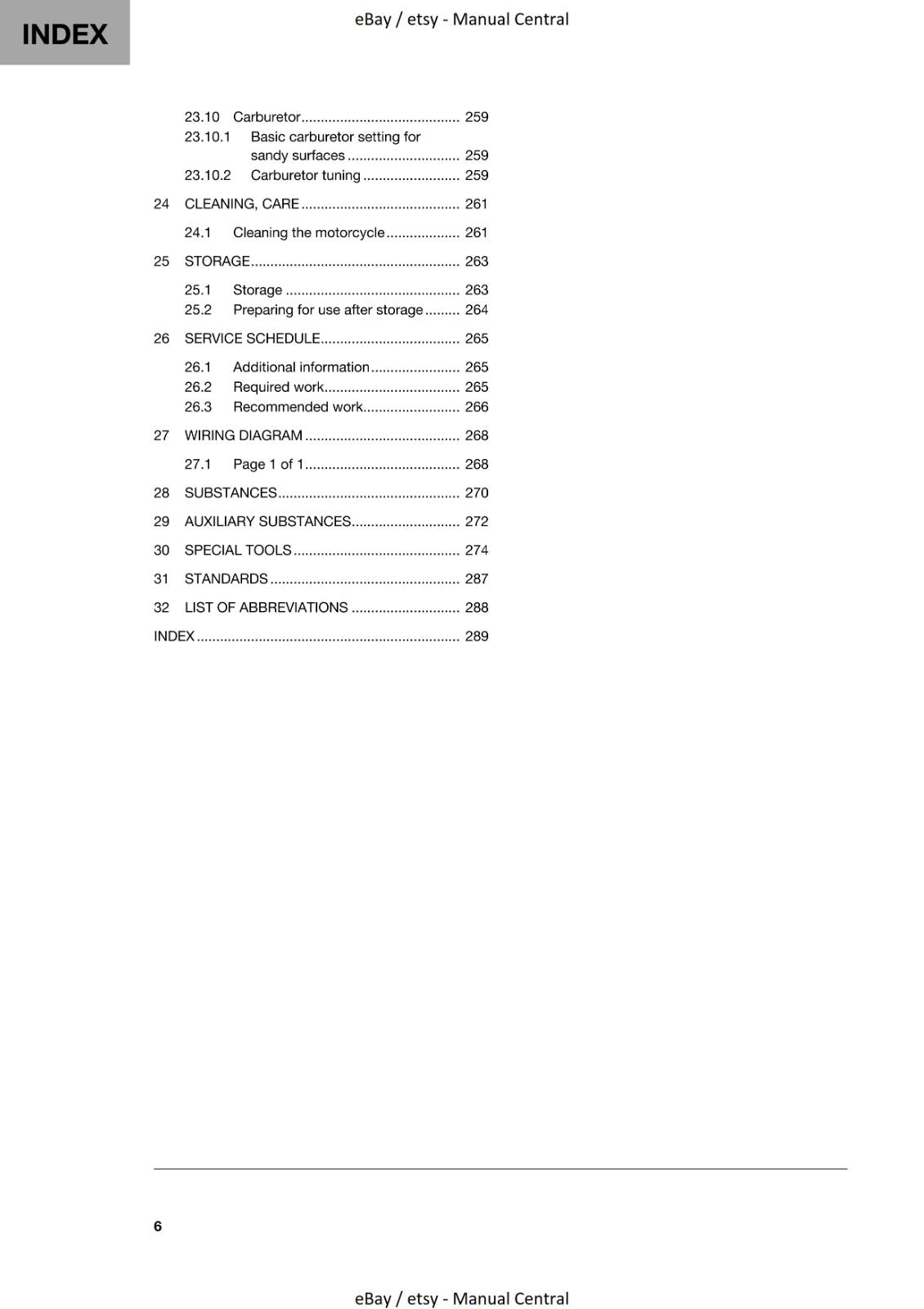 HUSQVARNA 2020 - TC 125 - WORKSHOP SERVICE REPAIR MANUAL REPRINTED