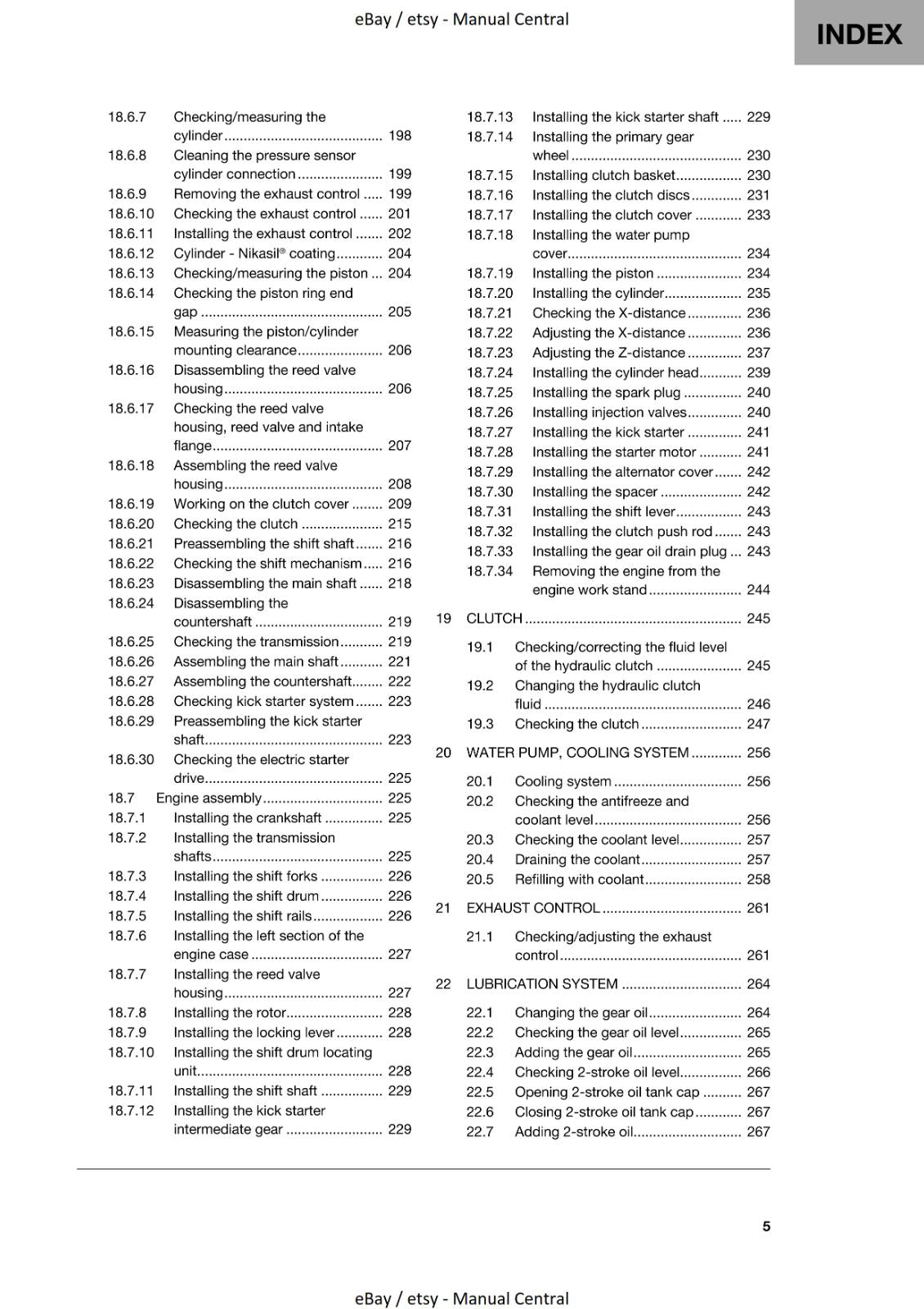 HUSQVARNA 2020 - TE 150i - WORKSHOP SERVICE REPAIR MANUAL REPRINTED