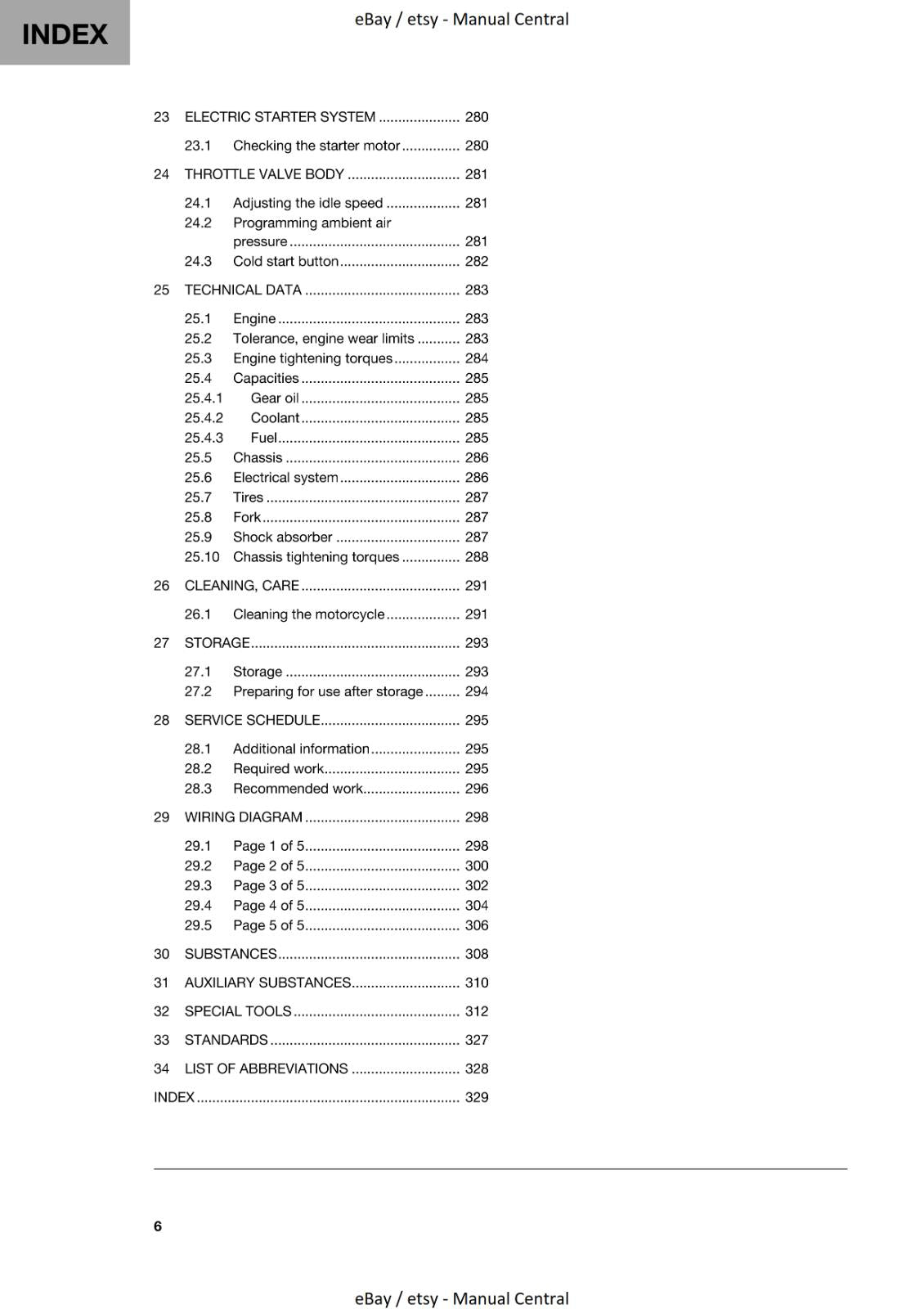 HUSQVARNA 2020 - TX 300i - WORKSHOP SERVICE REPAIR MANUAL REPRINTED