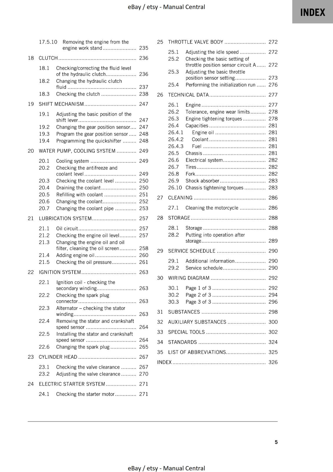 KTM 2022 - 250 SX-F FACTORY EDITION - REPAIR WORKSHOP SERVICE MANUAL REPRINTED