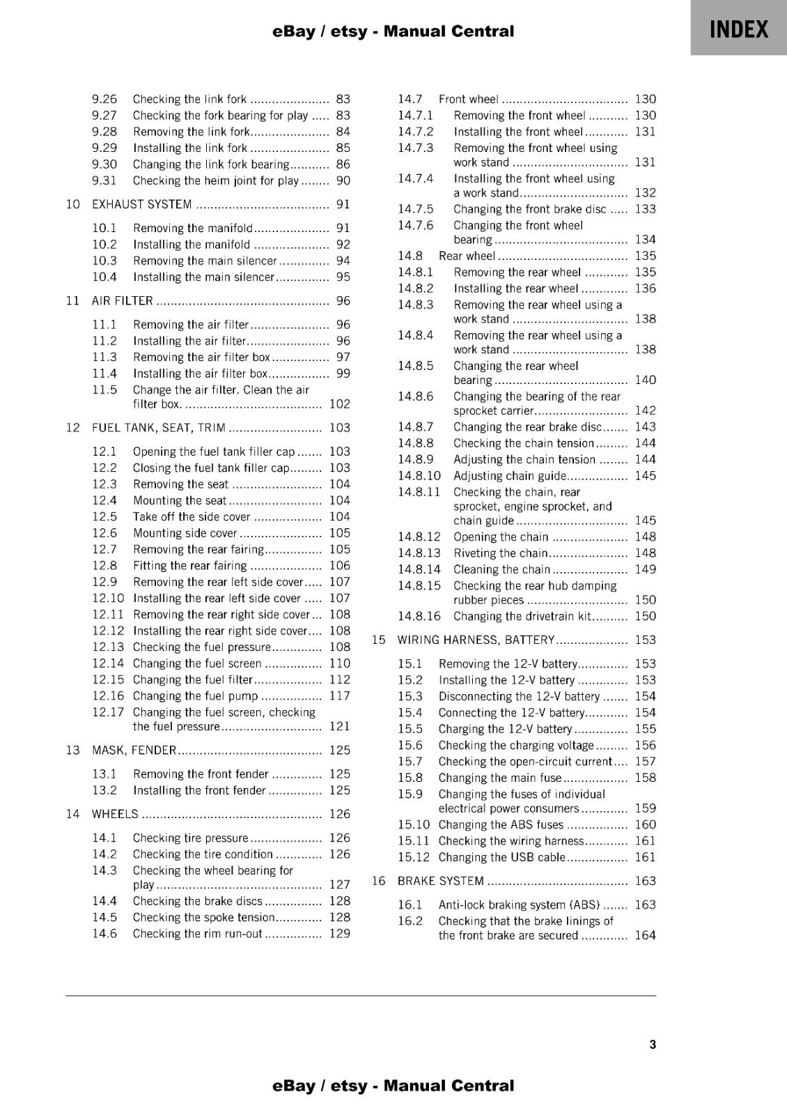 KTM 2022 - 690 ENDURO R EU- REPAIR WORKSHOP SERVICE MANUAL REPRINT