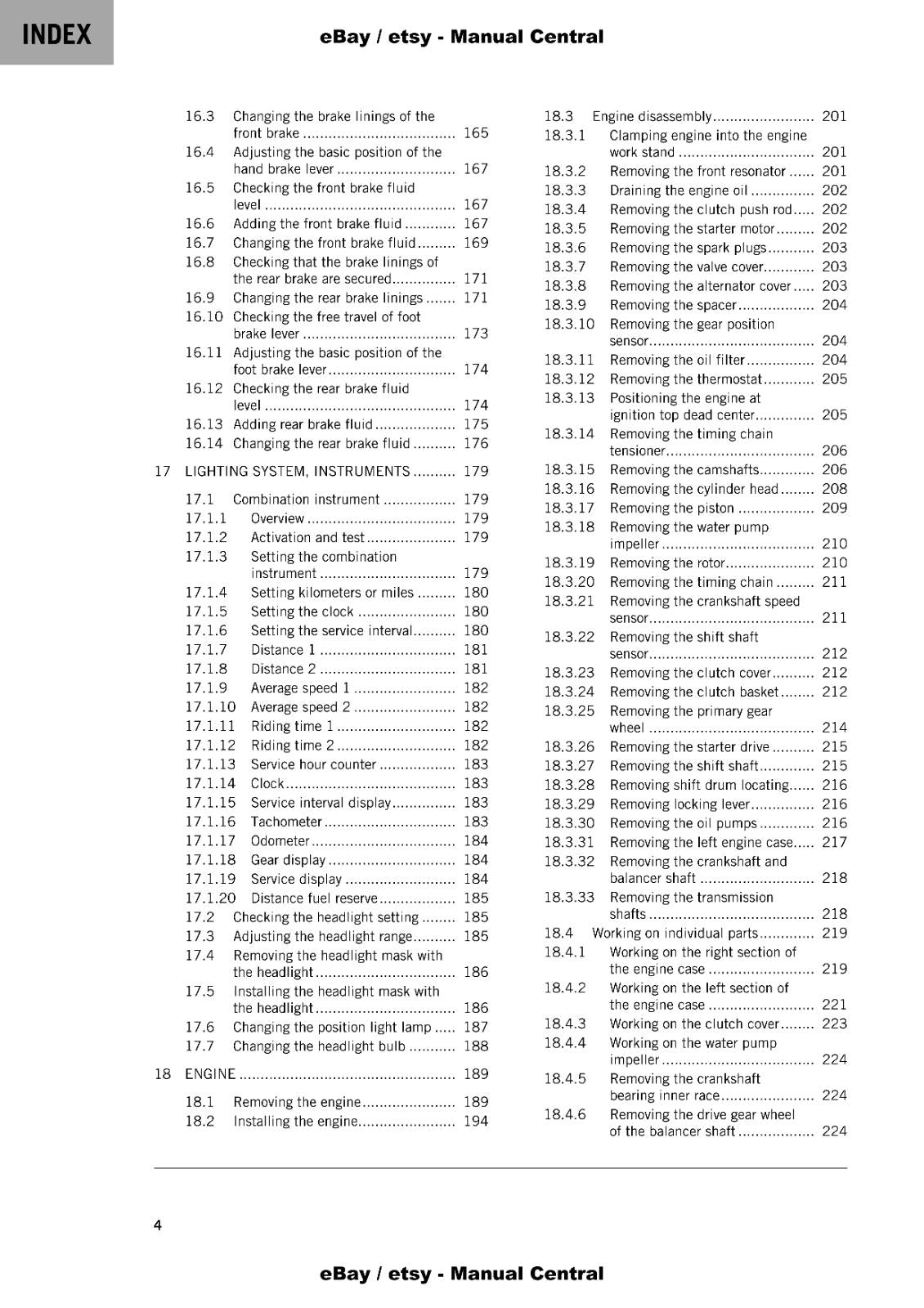 KTM 2022 - 690 ENDURO R EU- REPAIR WORKSHOP SERVICE MANUAL REPRINT