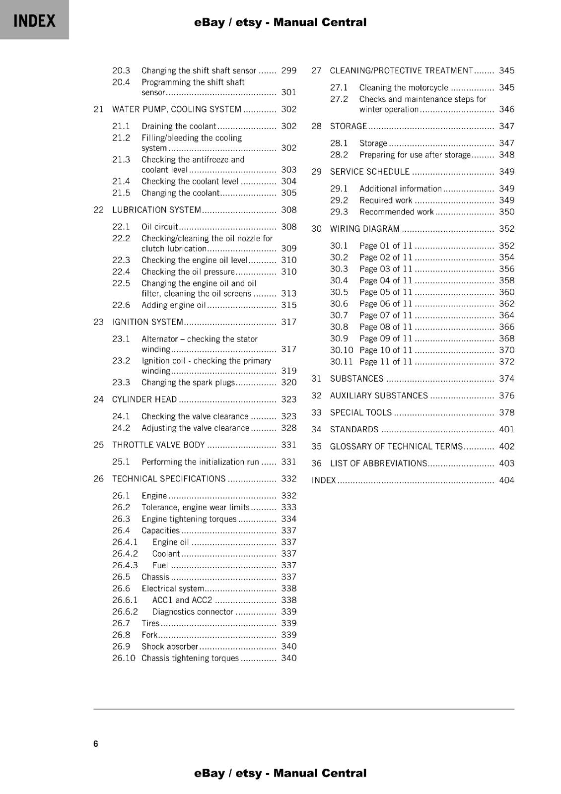 KTM 2022 - 690 ENDURO R EU- REPAIR WORKSHOP SERVICE MANUAL REPRINT