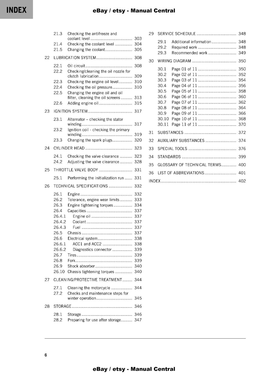 KTM 2022 - 690 ENDURO R US - REPAIR WORKSHOP SERVICE MANUAL REPRINT