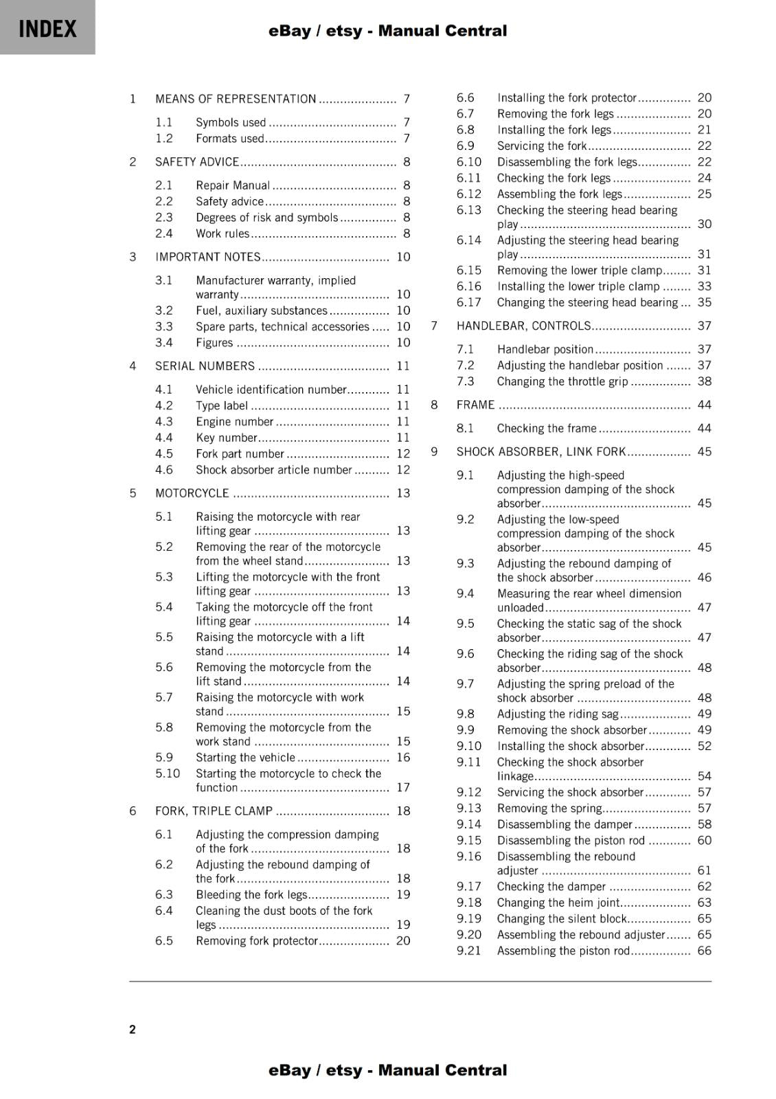 KTM 2022 - 690 SMC R US EDITION - REPAIR WORKSHOP SERVICE MANUAL REPRINT