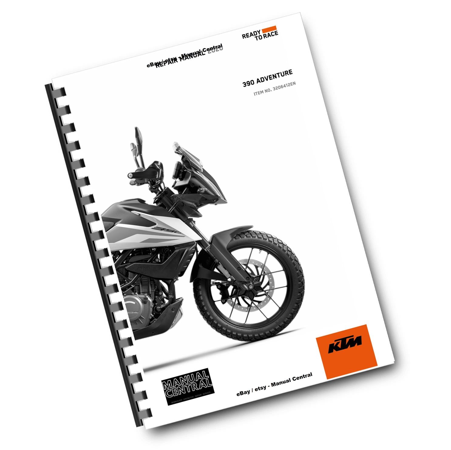 KTM 2020 - 390 ADVENTURE - WORKSHOP REPAIR SERVICE MANUAL REPRINTED
