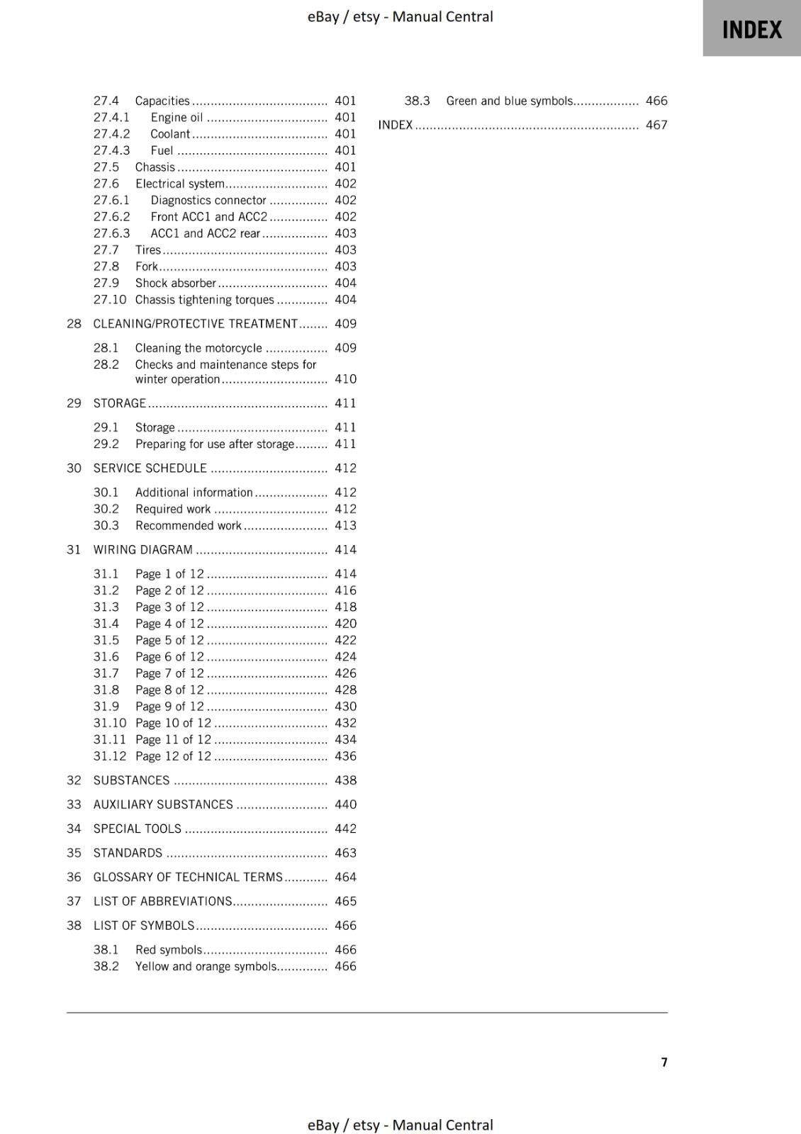 KTM 2022 - 790 ADVENTURE R - REPAIR WORKSHOP SERVICE MANUAL REPRINT