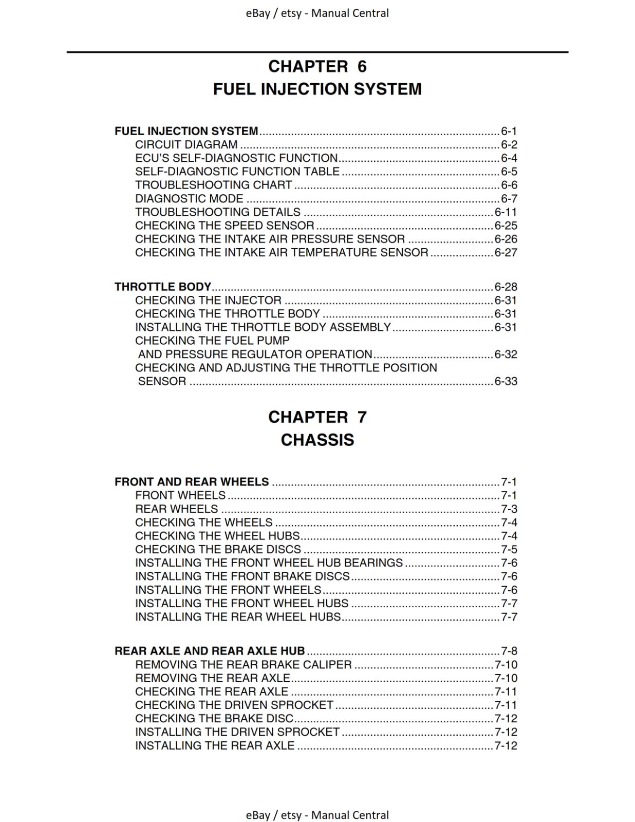 YAMAHA ATV - YFM700RV - YFM 700RV - SERVICE MANUAL REPRINT 2005 EDITION
