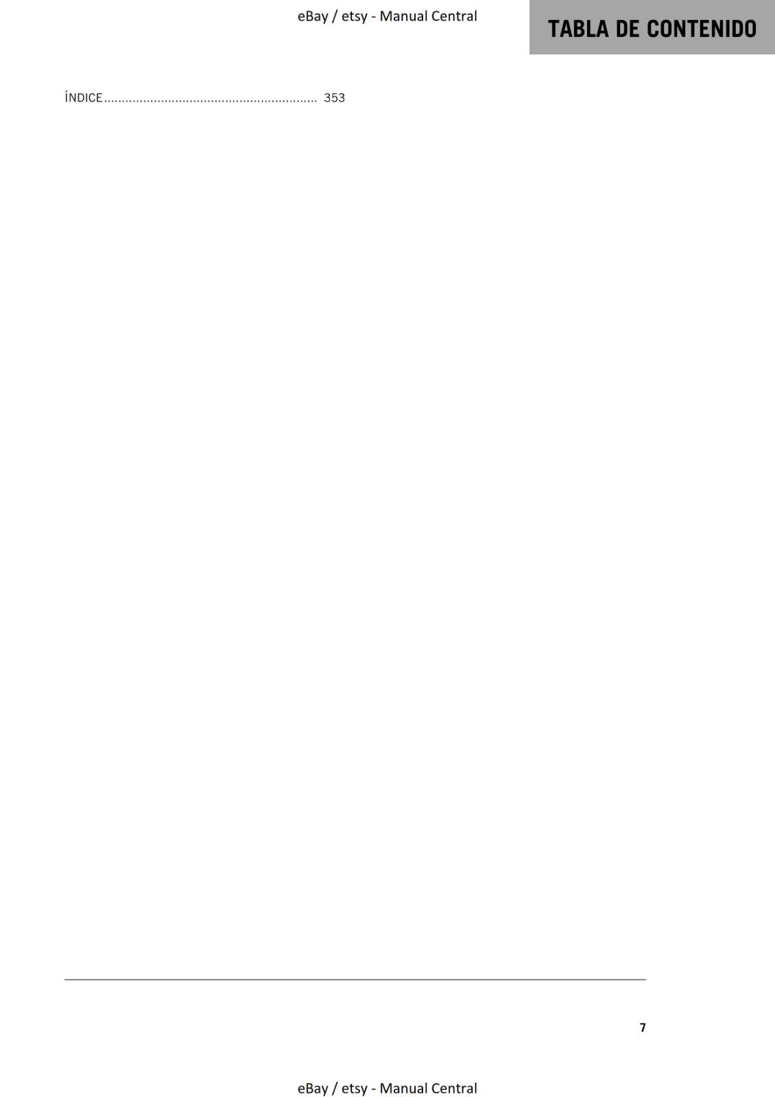 MANUAL DE REPARACION KTM 2021 - 250 300 XC TPI - SPANISH LANGUAGE