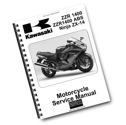 KAWASAKI 2006 2007 - ZZR 1400 ABS NINJA ZX-14 - WORKSHOP SERVICE REPAIR MANUAL