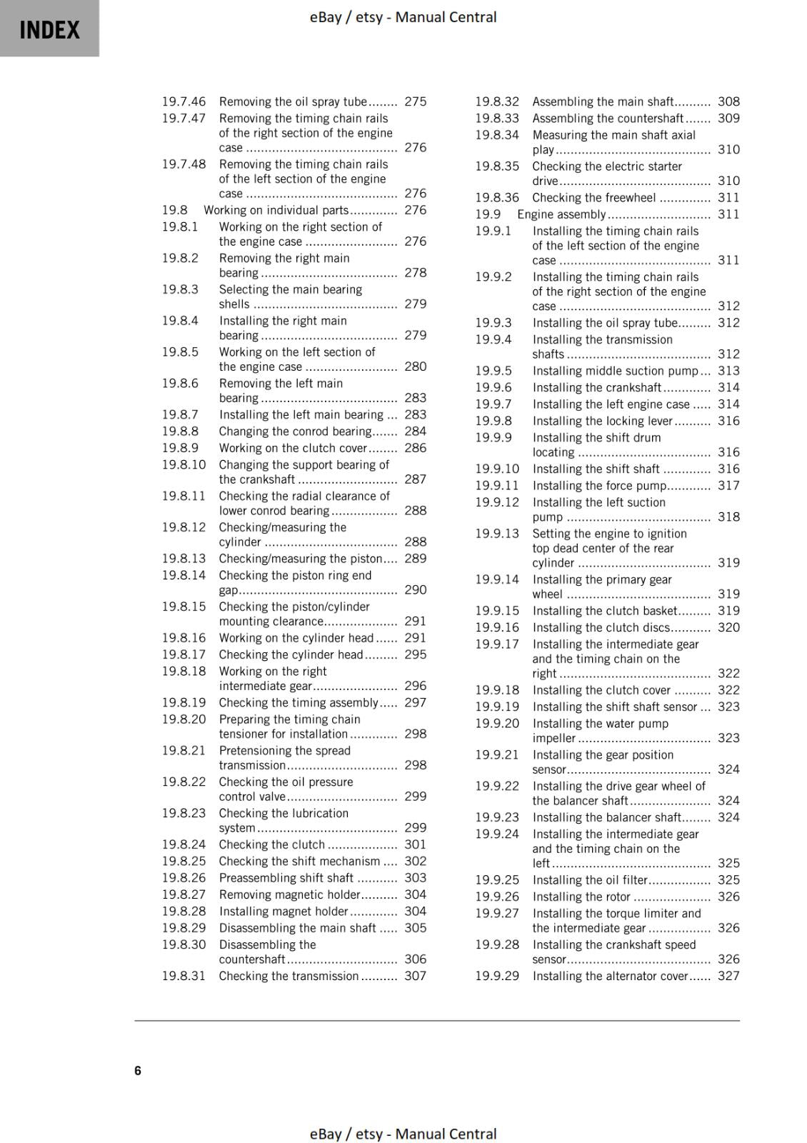 KTM 2022 - 1290 SUPER ADVENTURE R - REPAIR WORKSHOP SERVICE MANUAL REPRINT