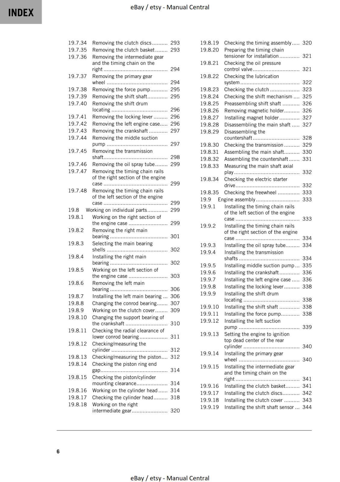 KTM 2022 - 1290 SUPER DUKE GT - REPAIR WORKSHOP SERVICE MANUAL REPRINT