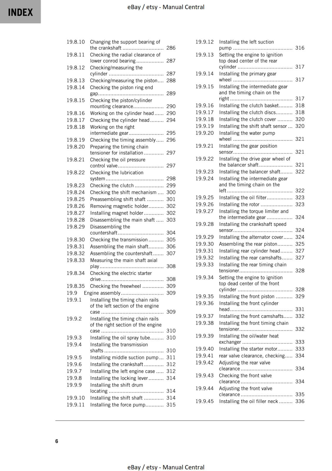 KTM 2022 - 1290 SUPER DUKE R - REPAIR WORKSHOP SERVICE MANUAL REPRINT