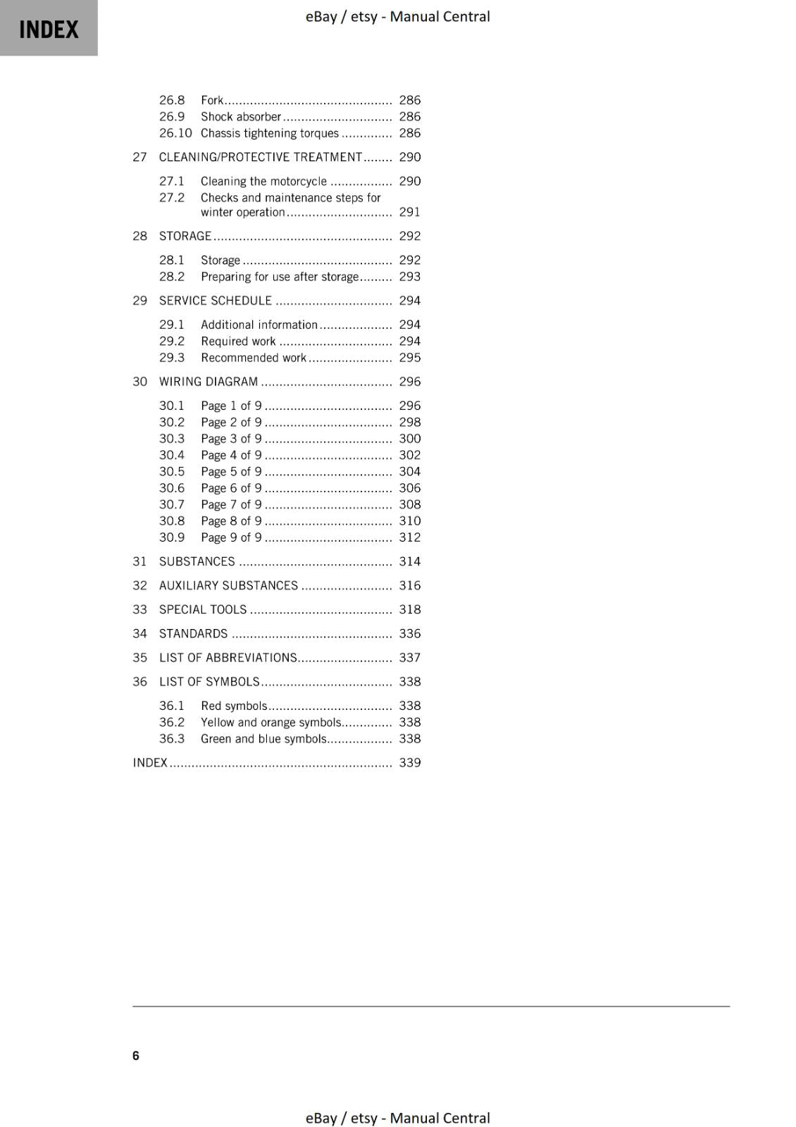 KTM 2022 - RC 390 - REPAIR WORKSHOP SERVICE MANUAL REPRINTED
