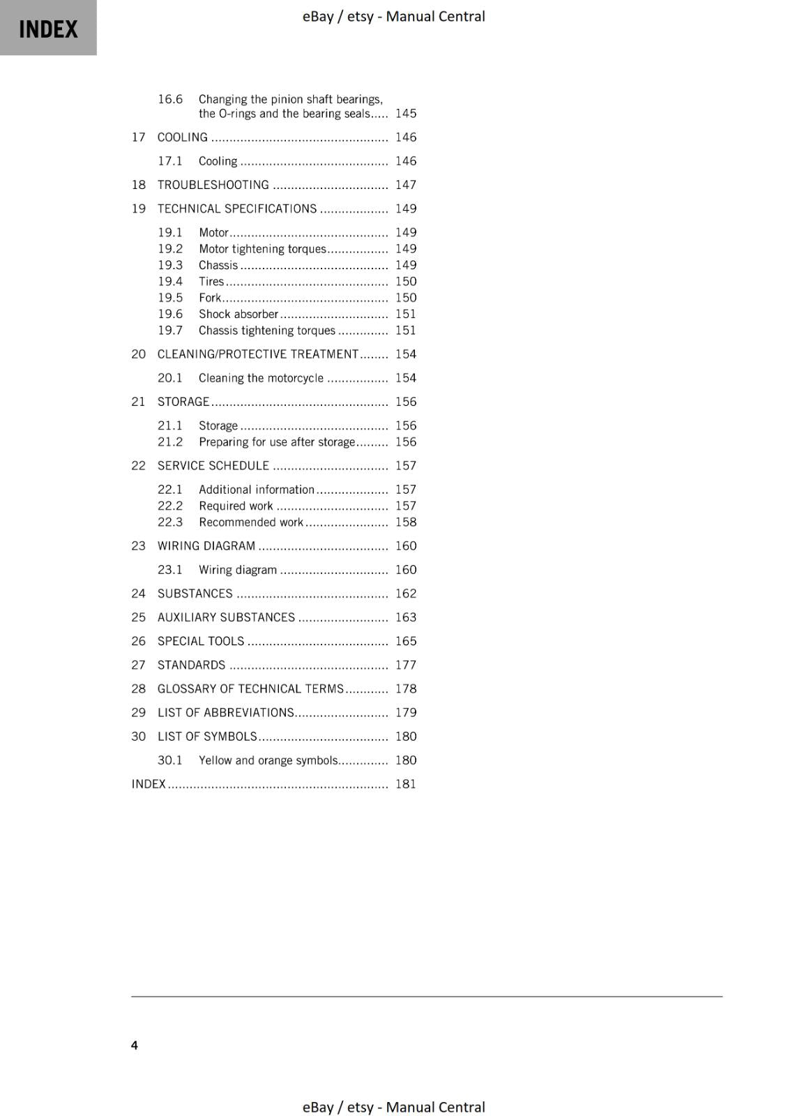 KTM 2022 - SX-E 5 - REPAIR WORKSHOP SERVICE MANUAL REPRINTED