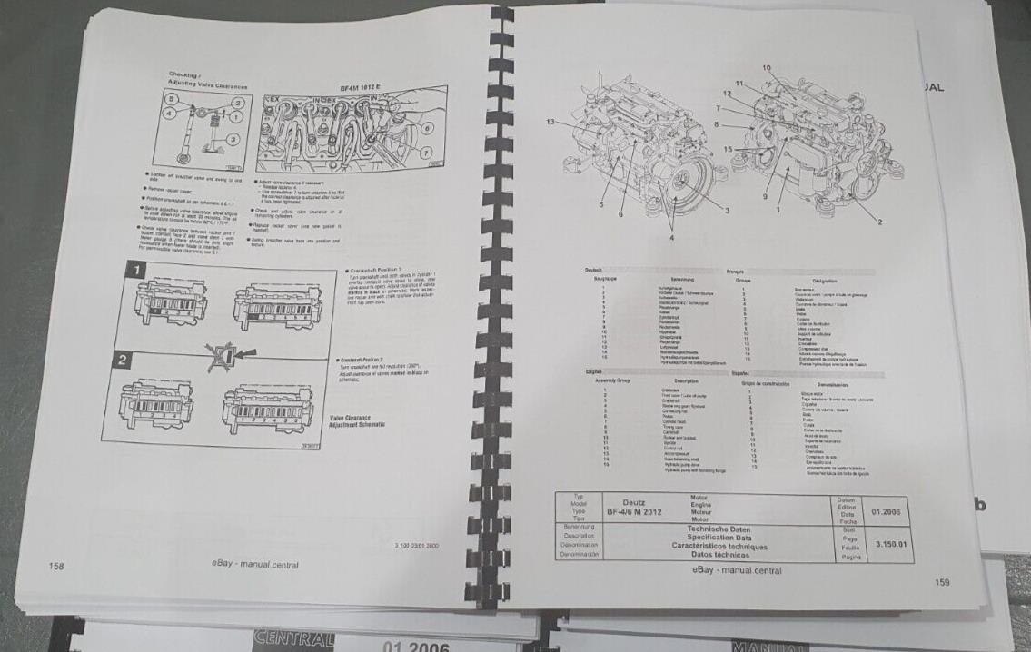 TEREX  SCHAEFF HR 20 32 42 11 12 13 14 18 WORKSHOP REPAIR SERVICE 01 TO 06