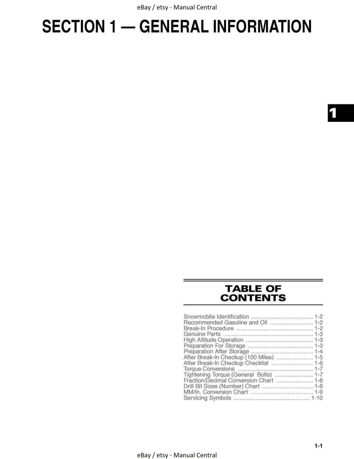 ARCTIC CAT SNOWMOBILE 2005 ALL MODELS -  WORKSHOP SERVICE REPAIR MANUAL