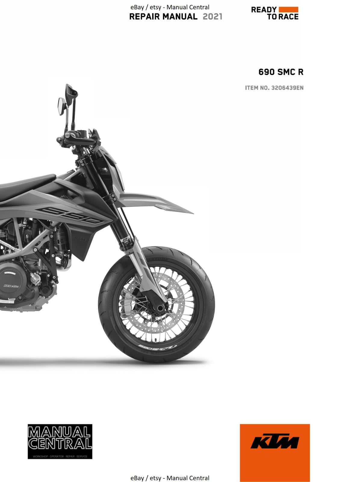 KTM 2021 - 690 SMC R EU EDITION - WORKSHOP REPAIR SERVICE MANUAL REPRINTED