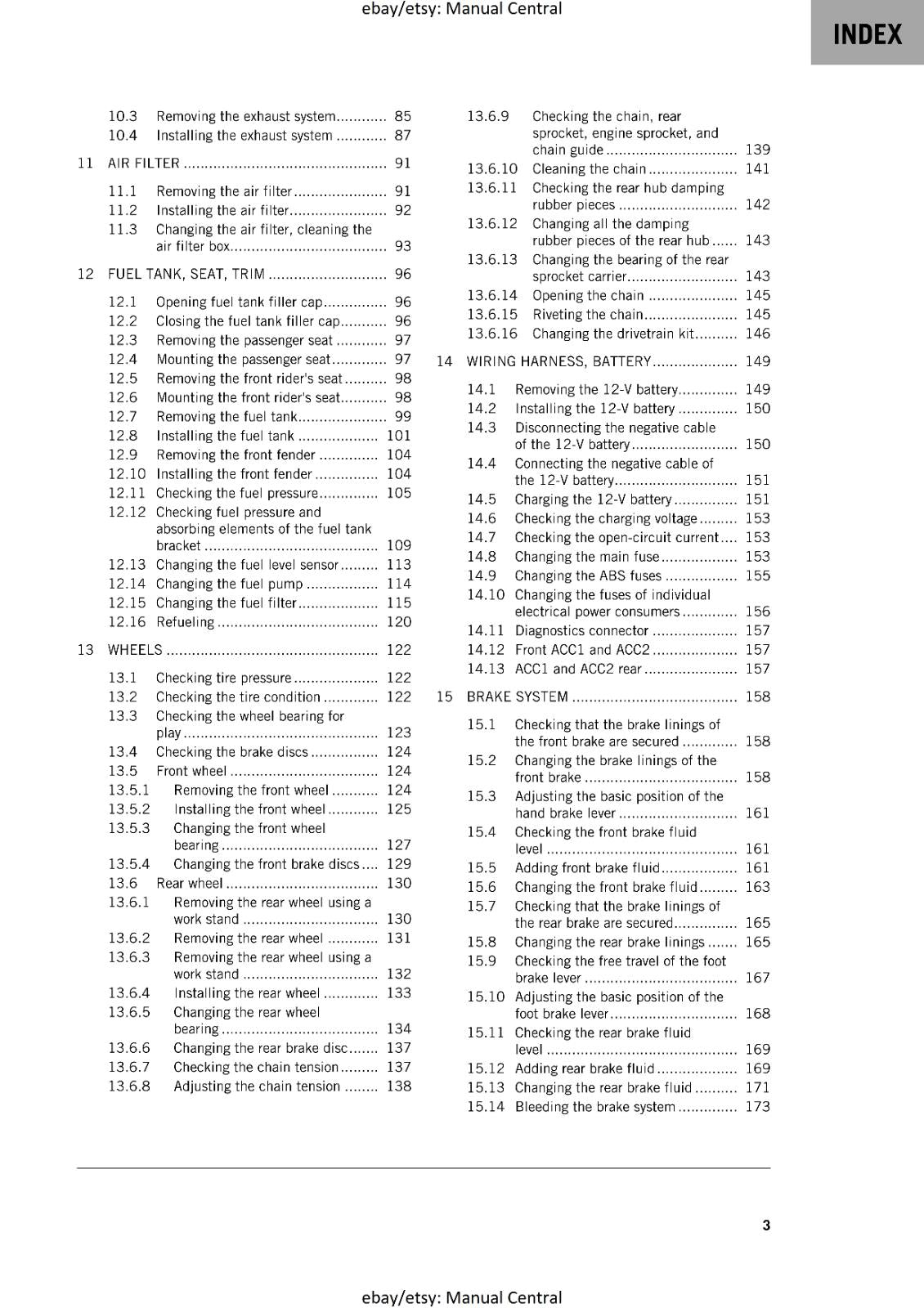 KTM 2021 - 890 DUKE R - REPAIR WORKSHOP SERVICE MANUAL REPRINT
