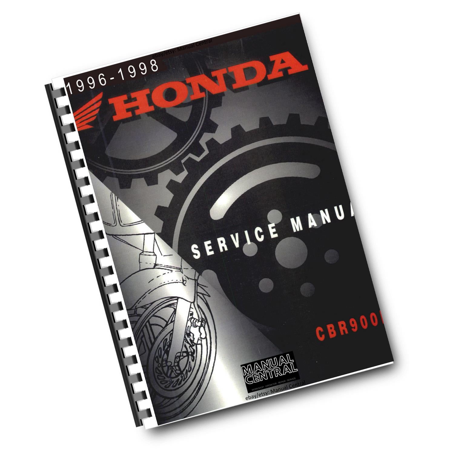 HONDA CBR900RR - SHOP SERVICE WORKSHOP MANUAL 1996 1997 1998