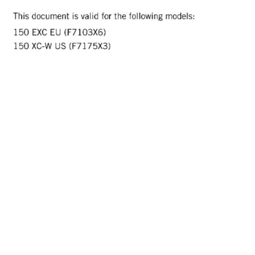 KTM 2024 - 150 EXC XC-W - WORKSHOP SERVICE MANUAL REPRINTED