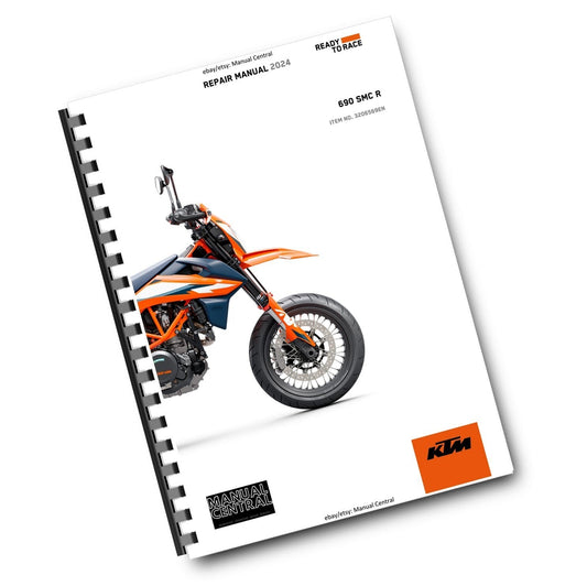 KTM 2024 - 690 SMC R EU EDITION - WORKSHOP SERVICE MANUAL