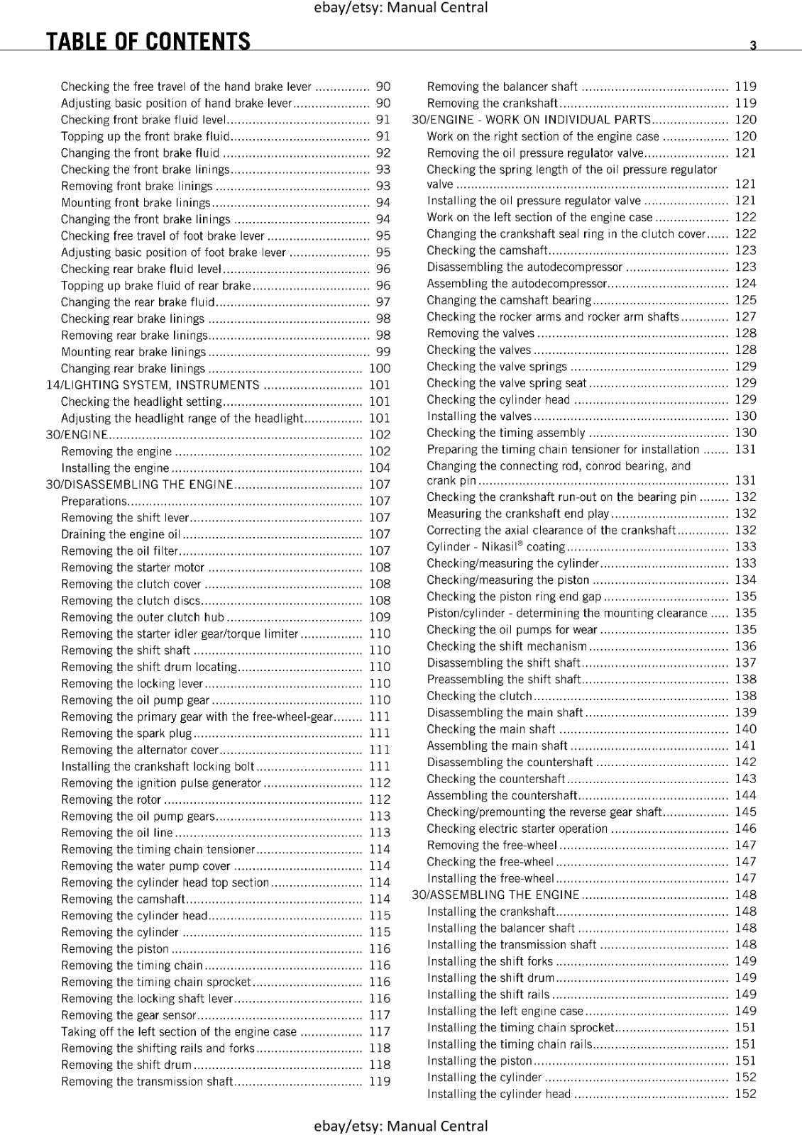KTM ATV 2008 - 450 525 XC ATV -  WORKSHOP REPAIR SERVICE MANUAL REPRINTED