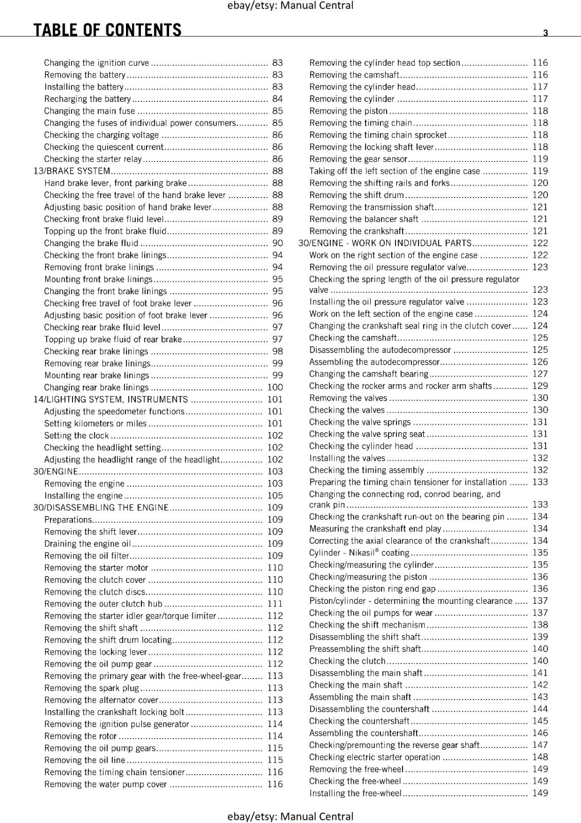 KTM ATV 2010 - 525 XC ATV -  WORKSHOP REPAIR SERVICE MANUAL REPRINTED