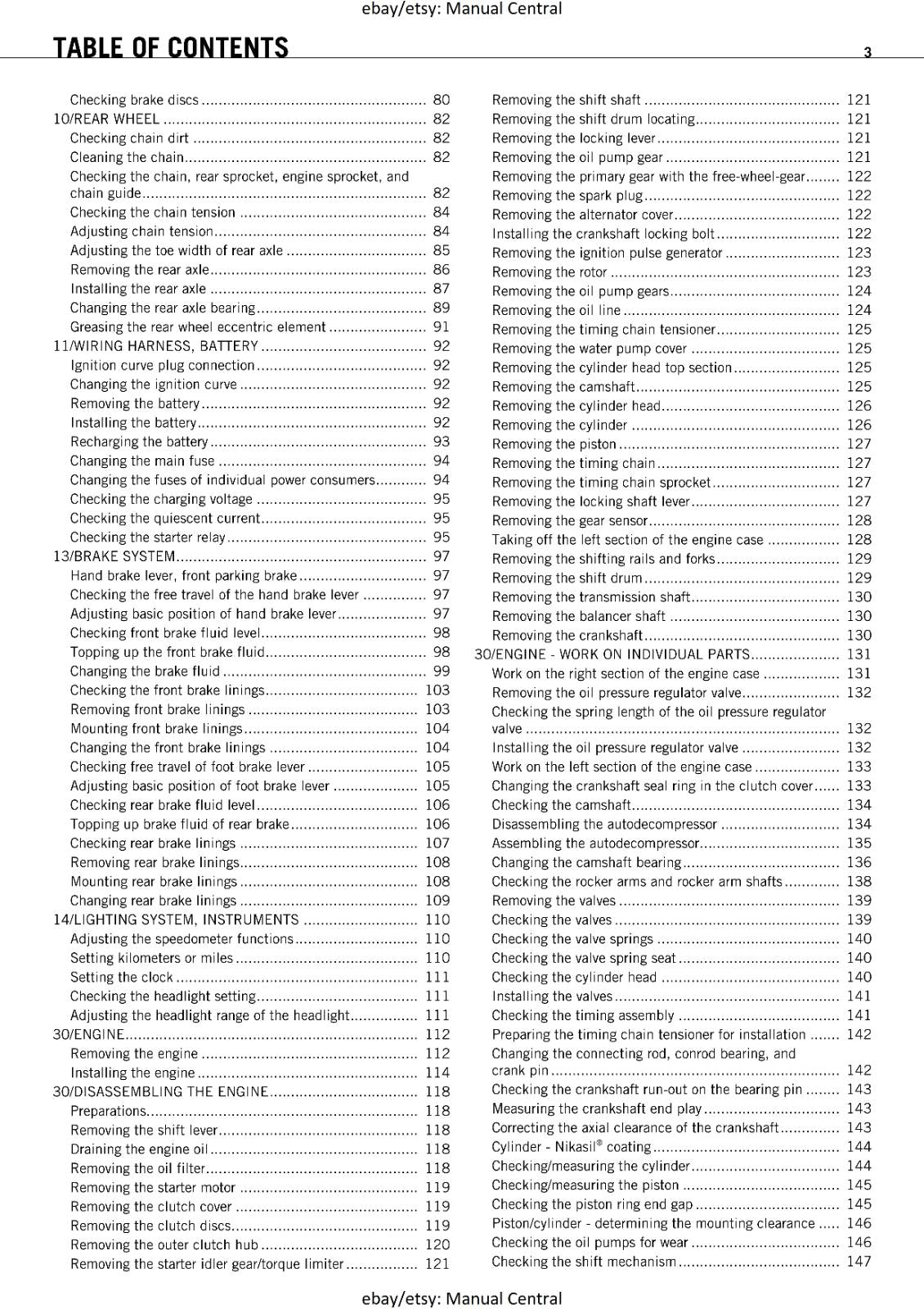 KTM ATV 2011 - 525 XC ATV -  WORKSHOP REPAIR SERVICE MANUAL REPRINTED