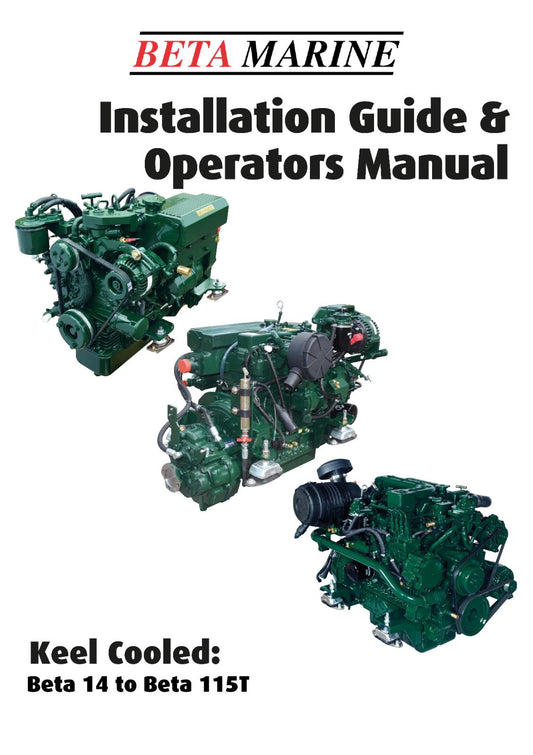 BETA 10 14 16 20 25 30 38 43 50 60 75 90 90T 105T 115T OPERATOR INSTALLATION