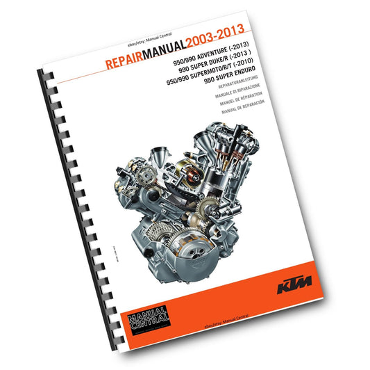 KTM 2003 - 2013 - 990 SUPER DUKE R - ENGINE WORKSHOP SERVICE REPAIR MANUAL