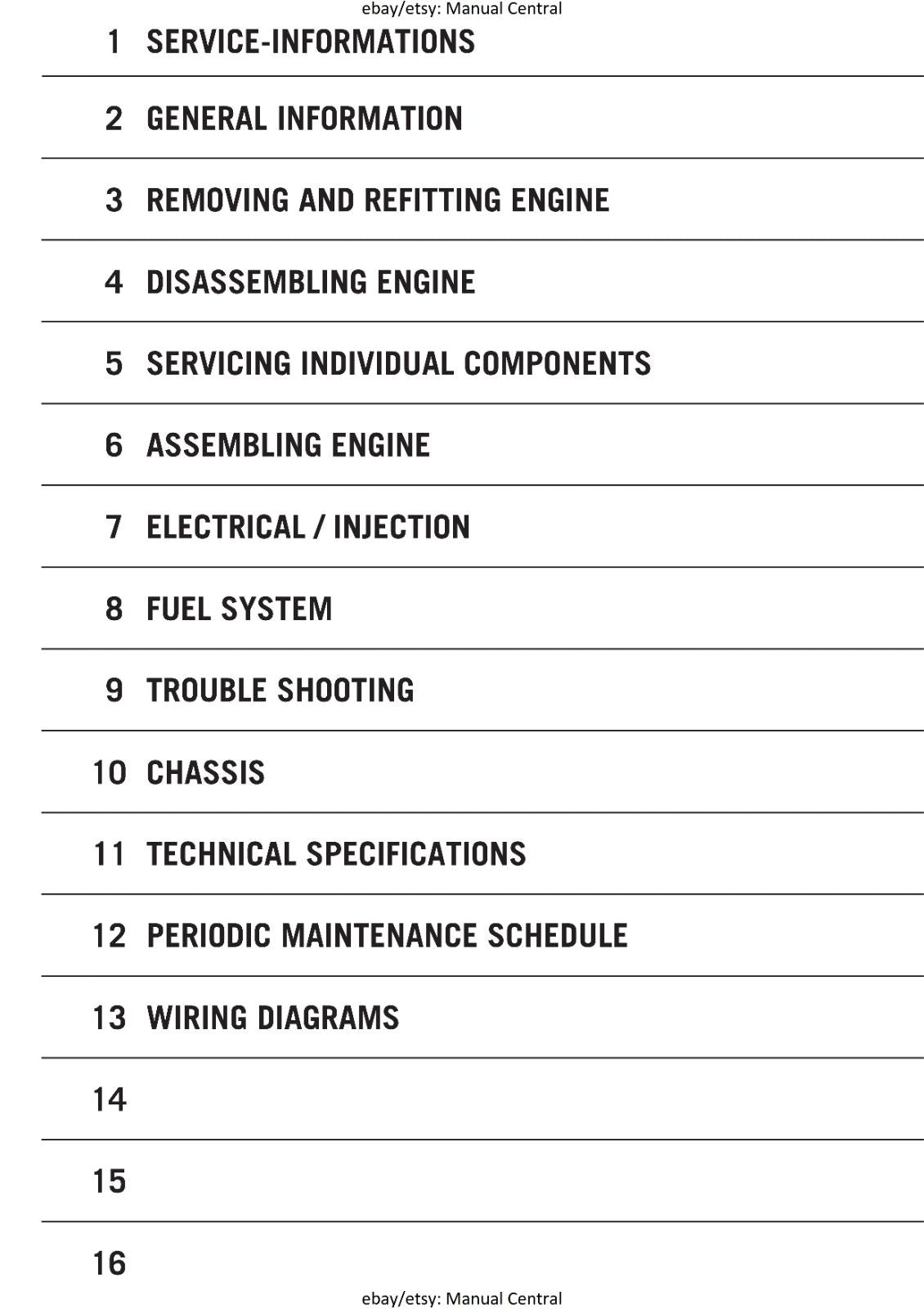KTM 2003 - 2013 - 950 990 SUPERMOTO R T - ENGINE WORKSHOP SERVICE REPAIR MANUAL