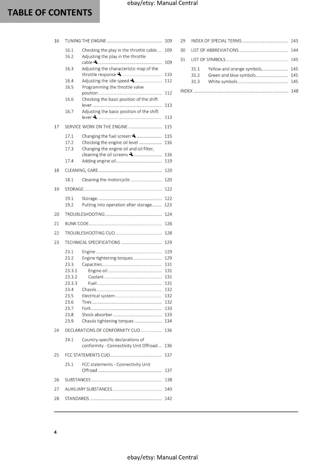 GASGAS 2025 OWNERS MANUAL - MC 450F PRADO EDITION