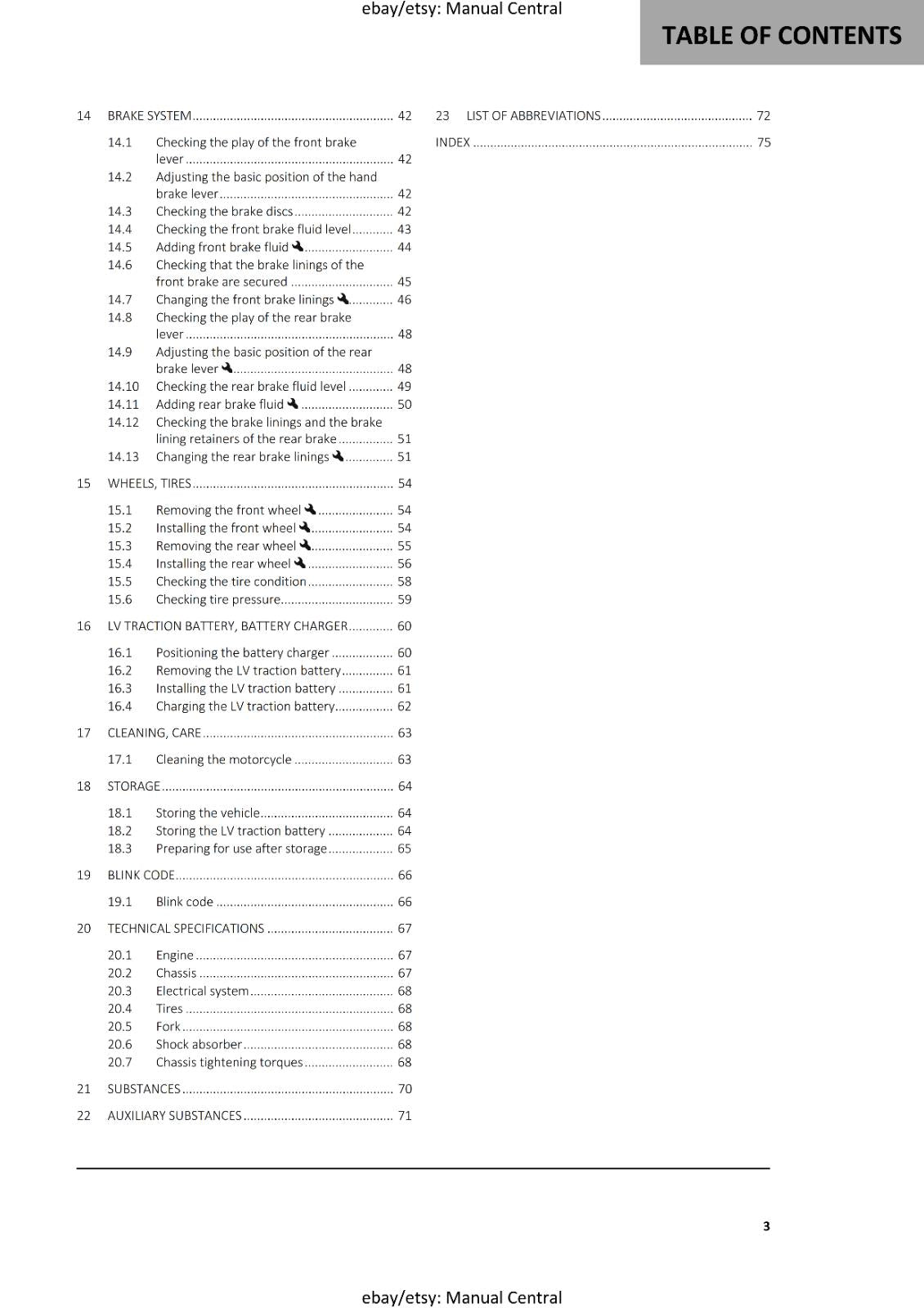 GASGAS 2025 OWNERS MANUAL - MC E-2