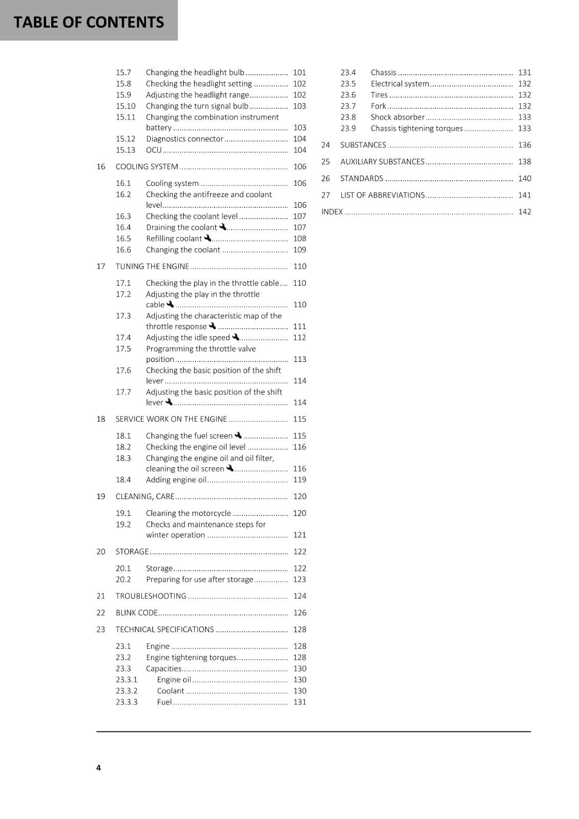 GASGAS 2024 OWNERS MANUAL - ES 500