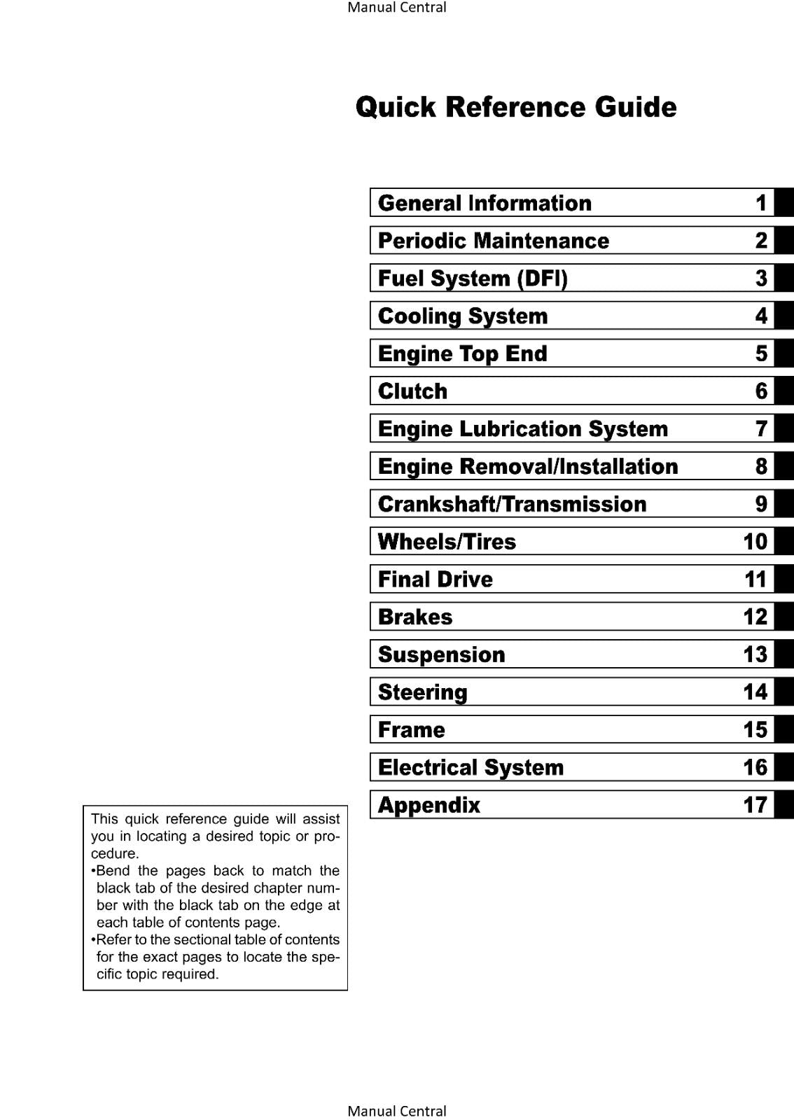 KAWASAKI 2012 - ZZR 1400 ABS NINJA ZX-14R - WORKSHOP SERVICE REPAIR MANUAL