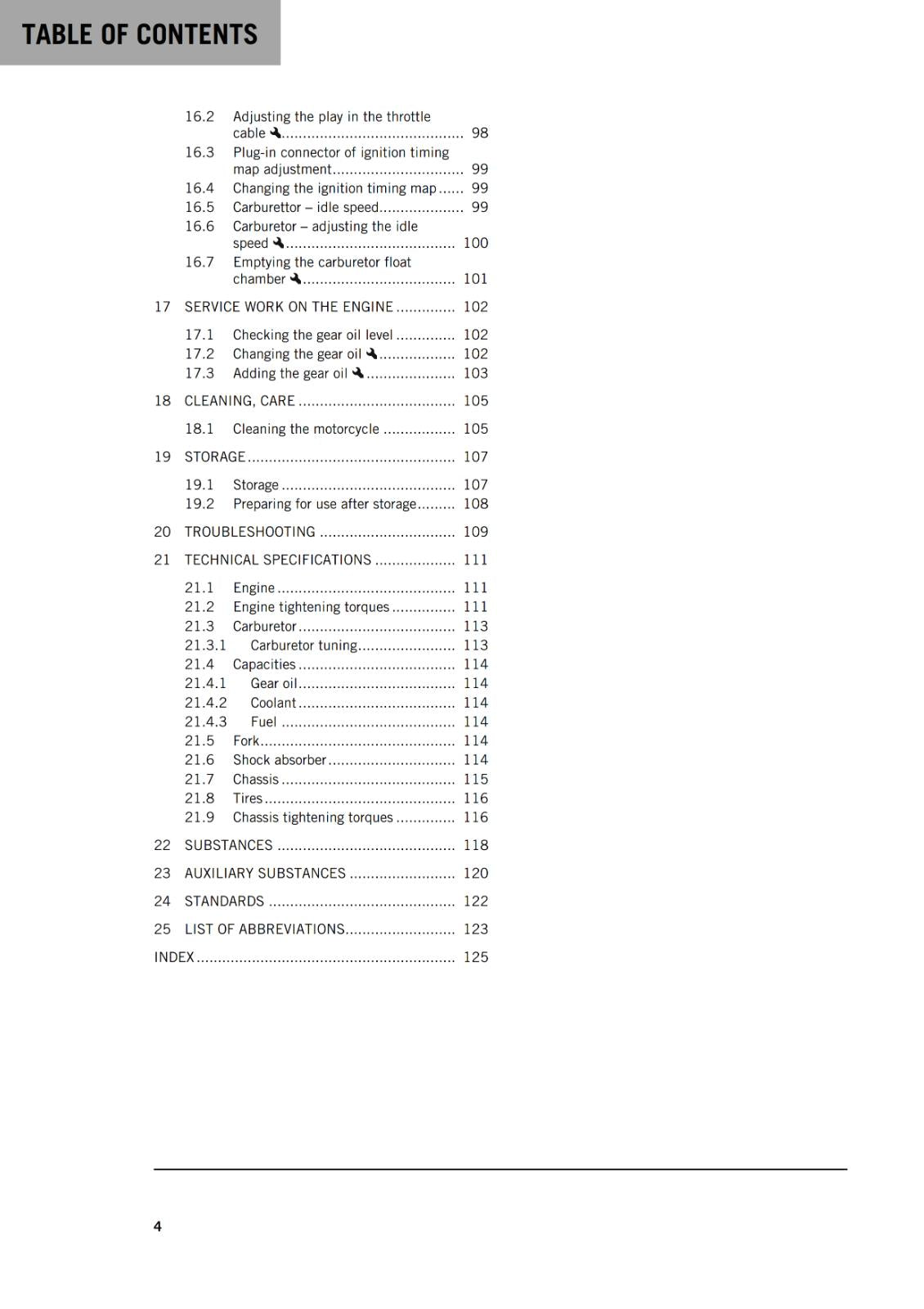 KTM 2024 - 65 SX - OWNERS MANUAL USER GUIDE