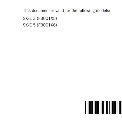 KTM 2024 - SX-E 3 & SX-E 5 - OWNERS MANUAL USER GUIDE