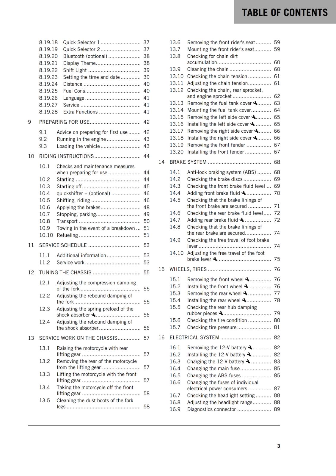KTM 2024 - RC 390 EU EDITION - OWNERS MANUAL USER GUIDE