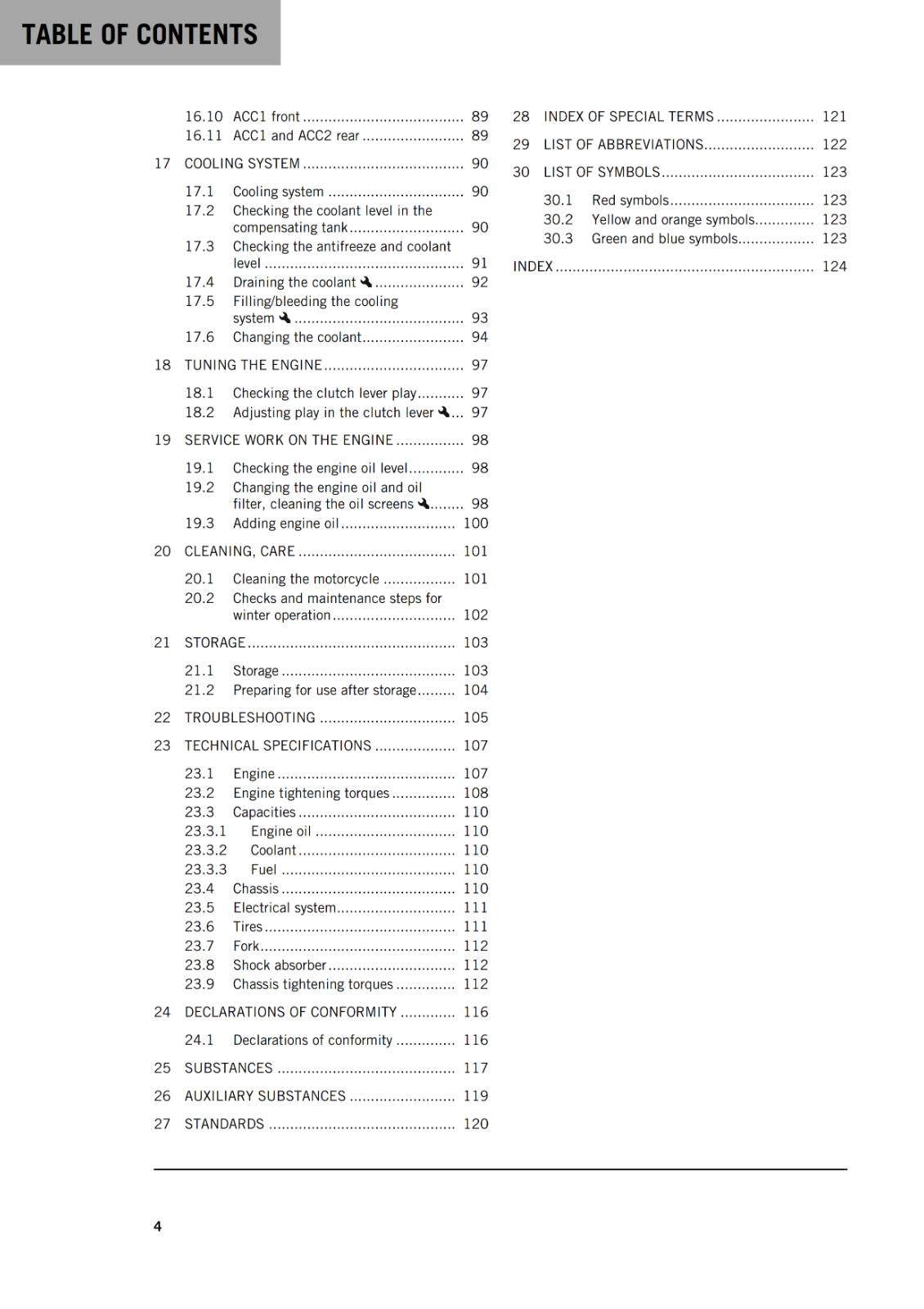 KTM 2024 - RC 390 EU EDITION - OWNERS MANUAL USER GUIDE