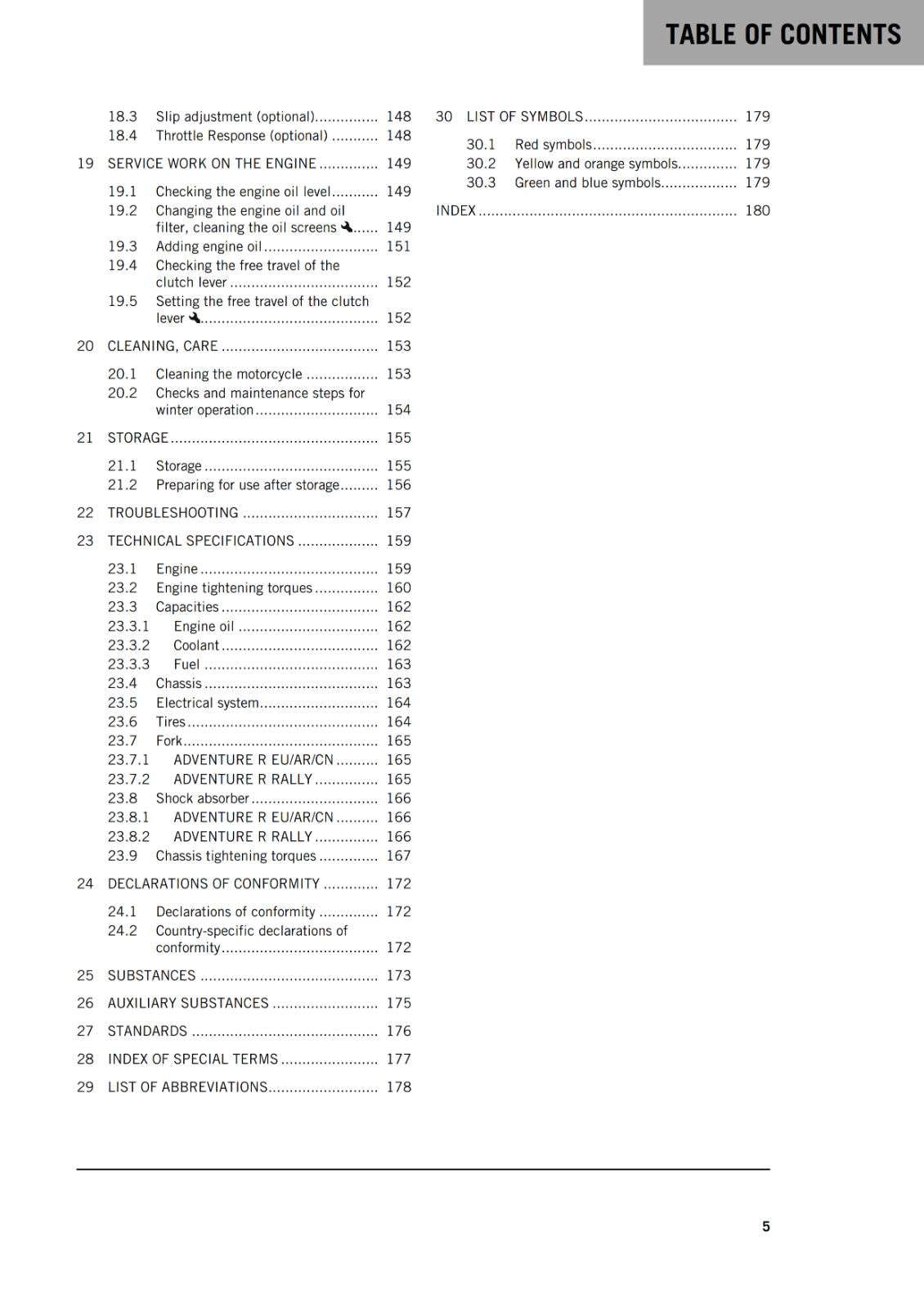 KTM 2024 - 890 ADVENTURE R RALLY EU EDITION - OWNERS MANUAL USER GUIDE