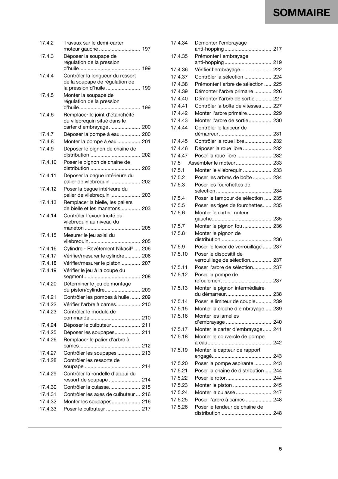 FRENCH LANGUAGE - 2022 HUSQVARNA - FS 450 - MANUEL DE REPARATION