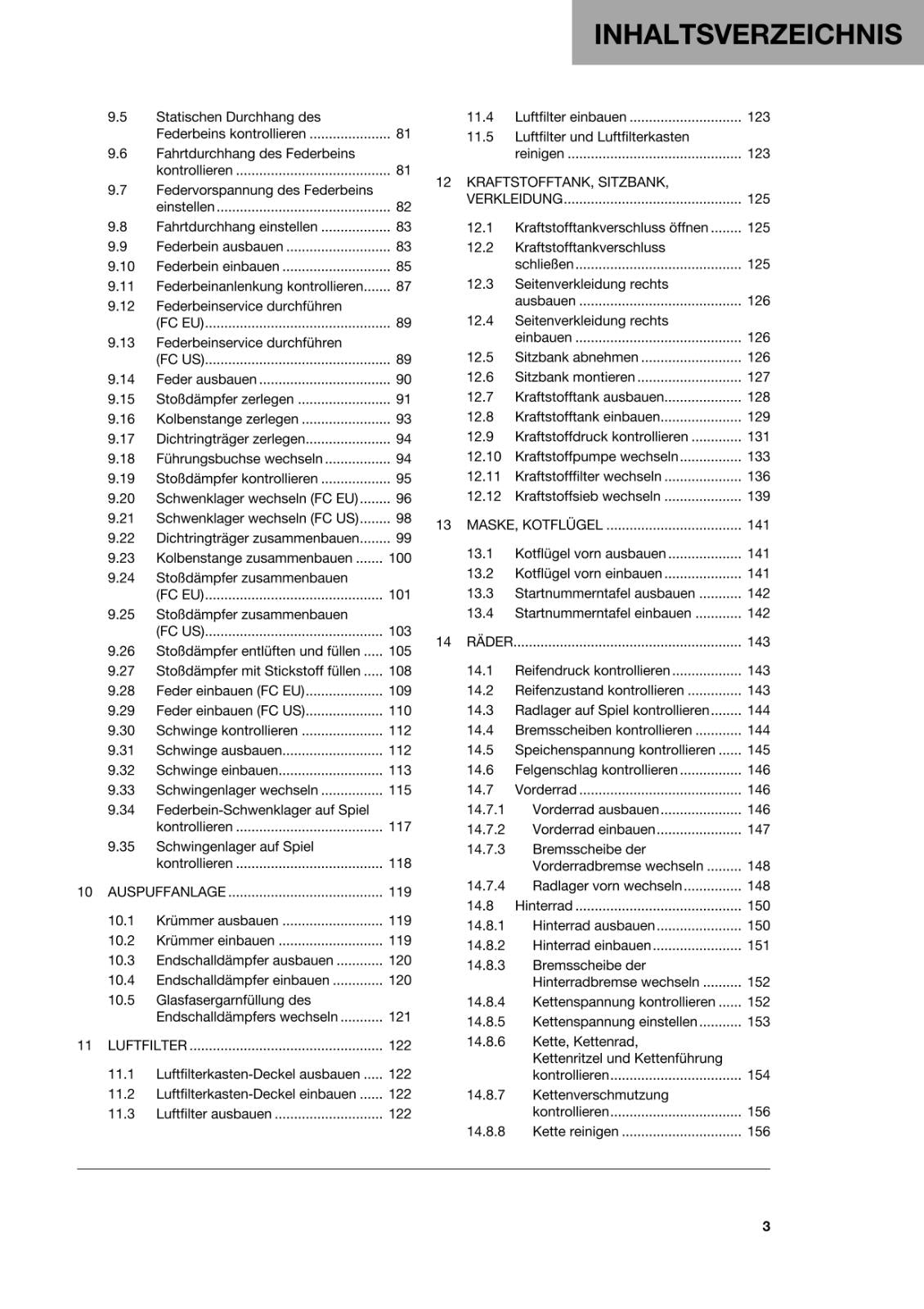 GERMAN LANGUAGE - HUSQVARNA 2022 - FC 250 - REPARATURANLEITUNG REPRINTED