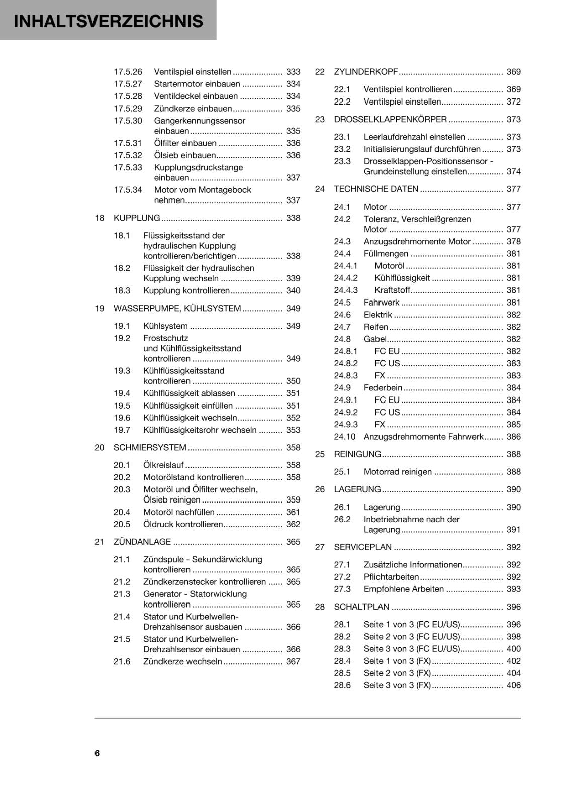 GERMAN LANGUAGE - HUSQVARNA 2022 - FC FX 350 - REPARATURANLEITUNG REPRINTED