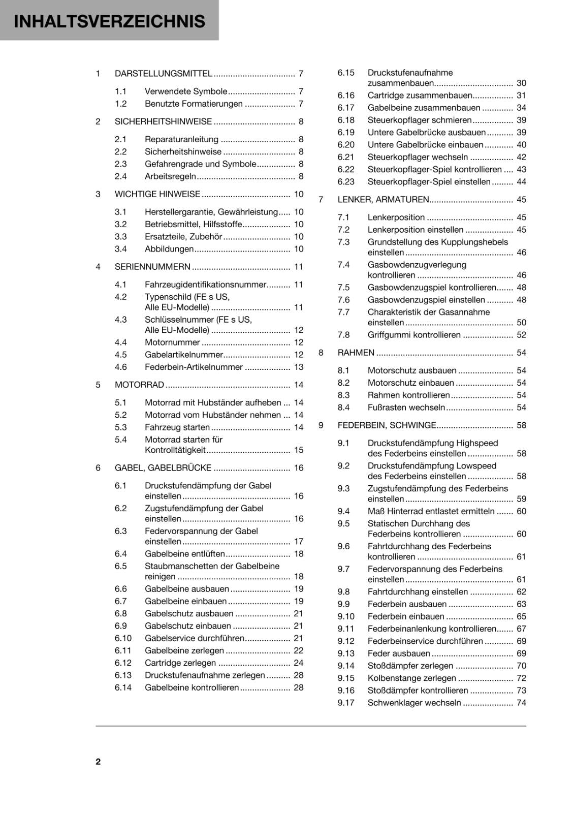 GERMAN LANGUAGE - HUSQVARNA 2022 - FE 350 350s - REPARATURANLEITUNG REPRINTED