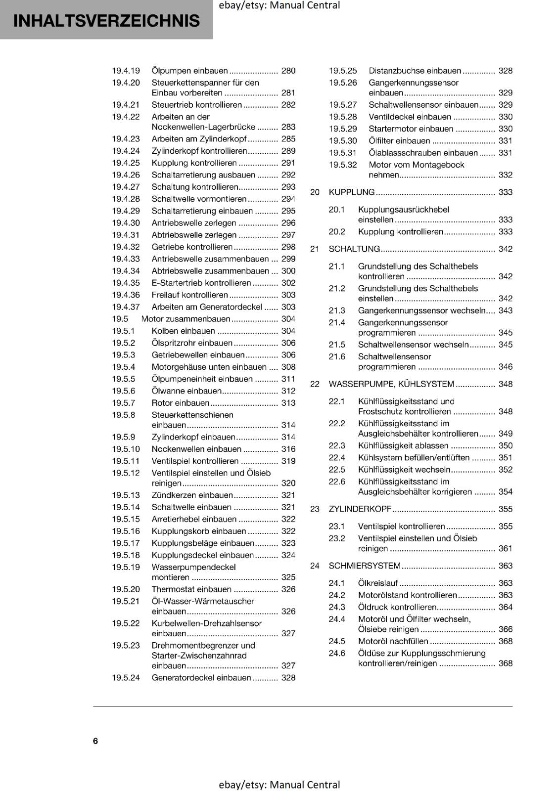 GERMAN LANGUAGE - HUSQVARNA 2022 - NORDEN 901 - REPARATURANLEITUNG REPRINTED