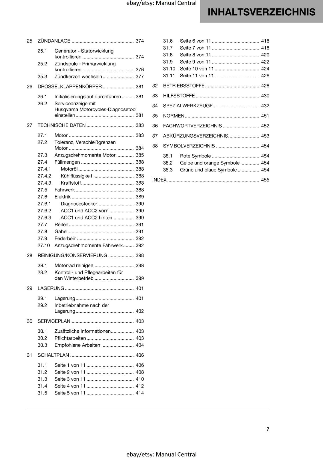 GERMAN LANGUAGE - HUSQVARNA 2022 - NORDEN 901 - REPARATURANLEITUNG REPRINTED