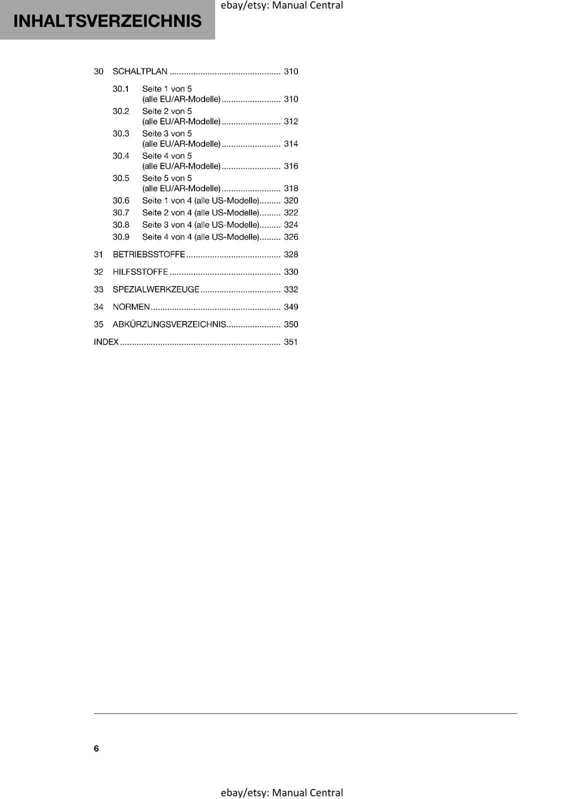 GERMAN LANGUAGE - HUSQVARNA 2024 - TE 250 300 PRO - REPARATURANLEITUNG